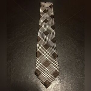 TOM FORD Plaid and Houndstooth Tie